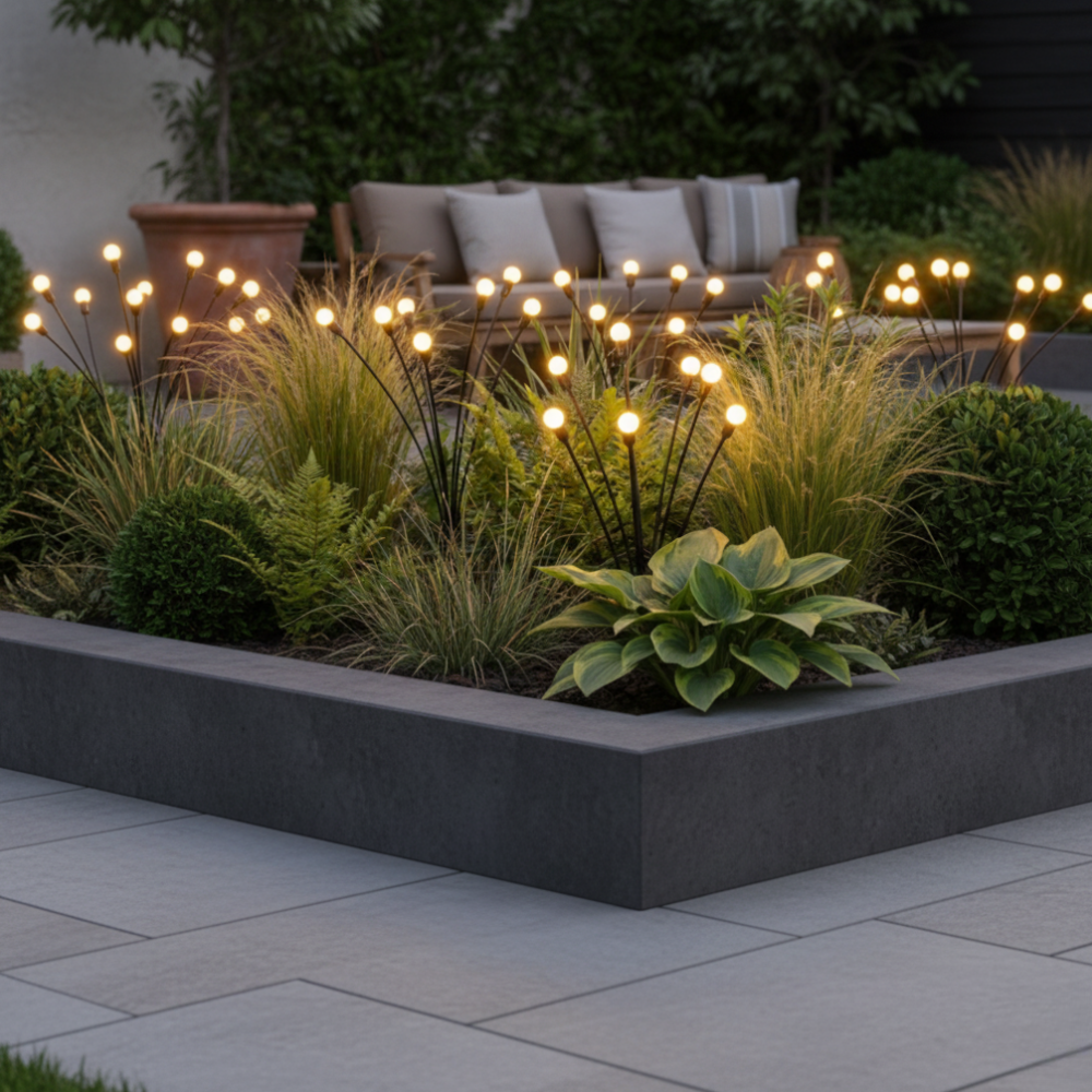 Solar Firefly Garden Lights