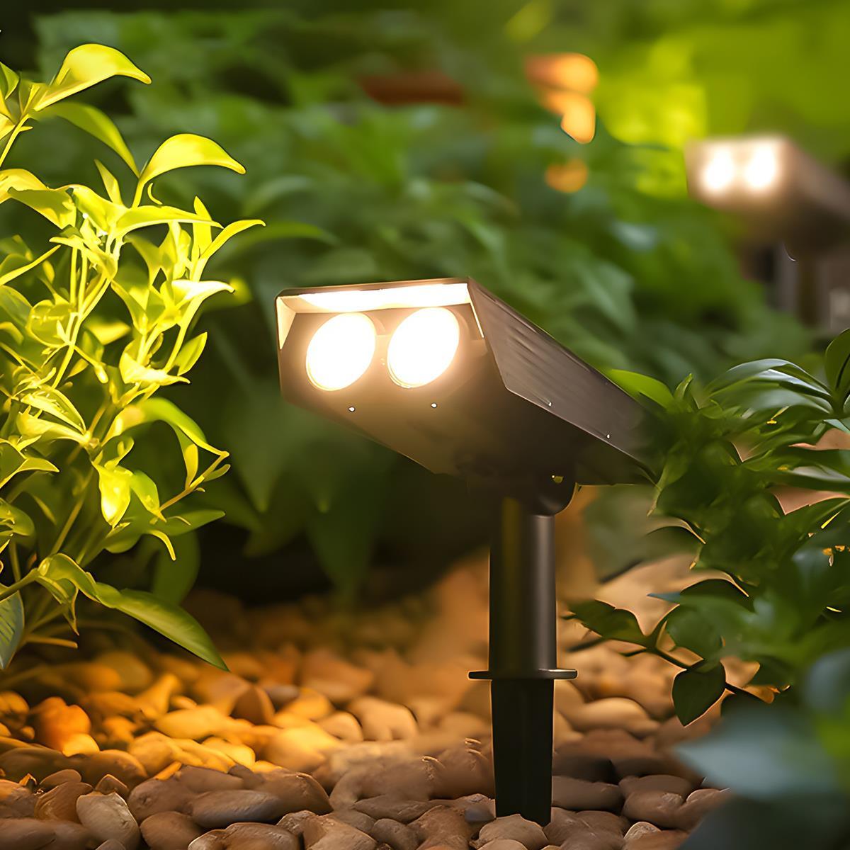 Solar LED Garden Spotlight