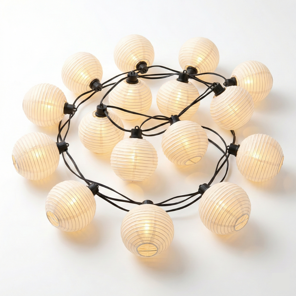 Solar Lantern String Lights