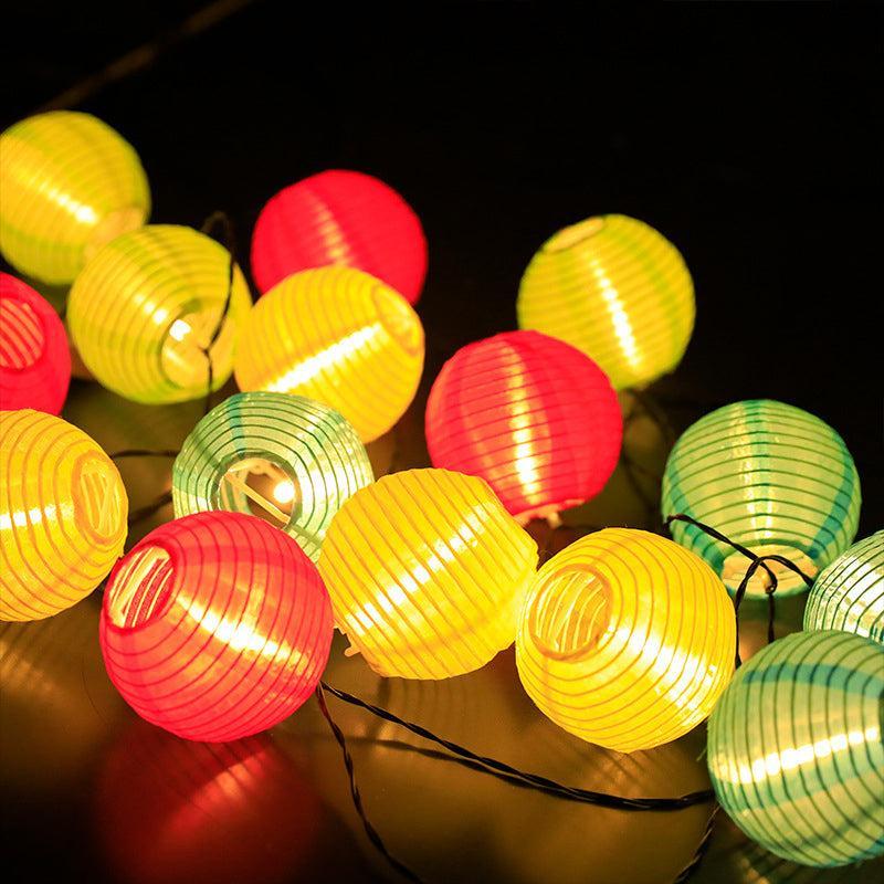 Solar Lantern String Lights