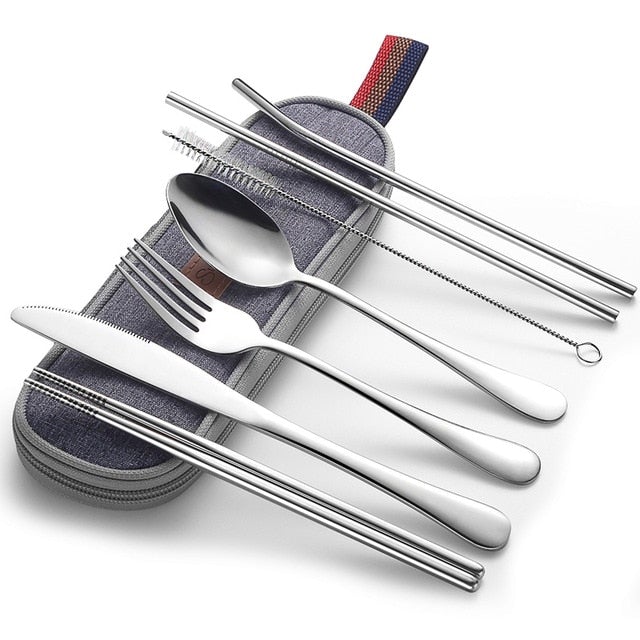Portable Stainless Steel Chopsticks with Minimalist Design for Everyday Dining