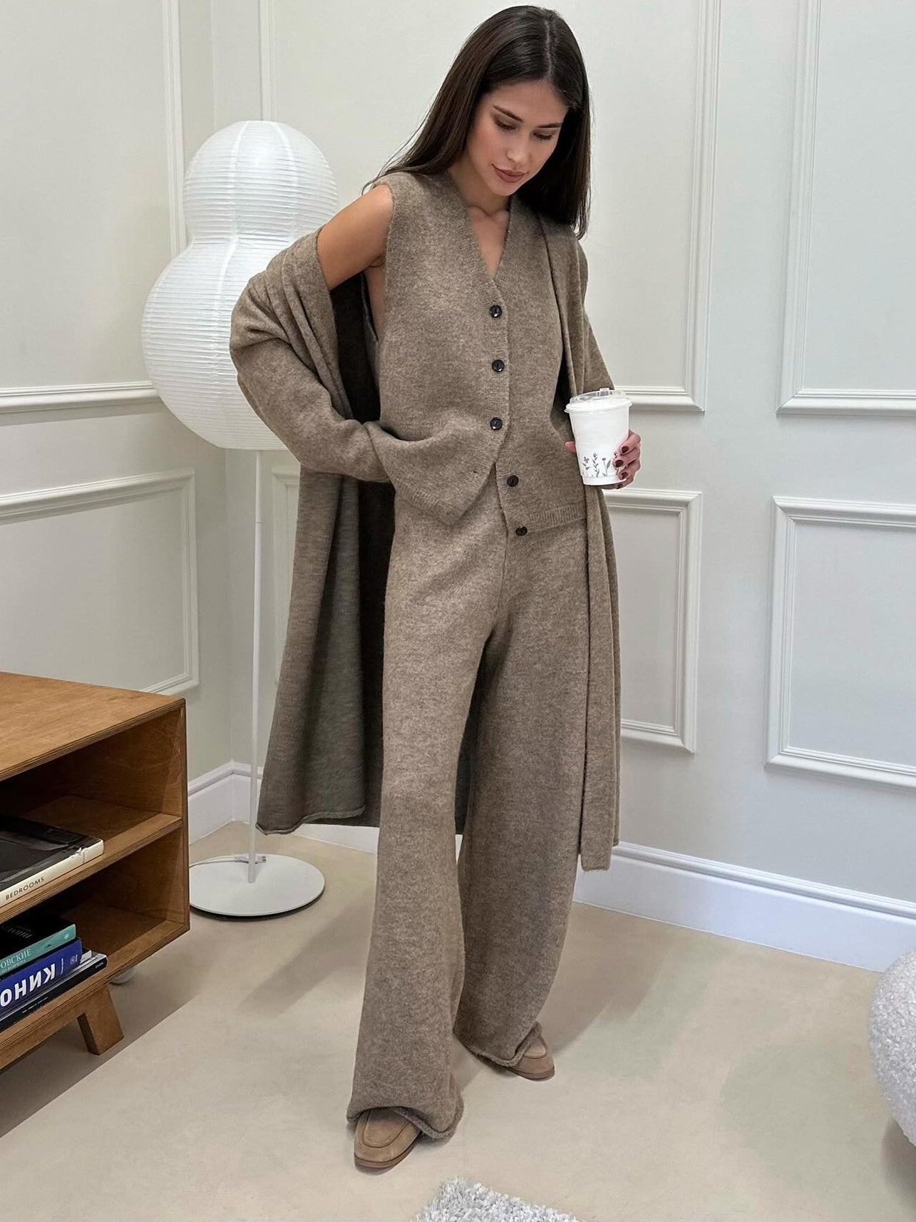 Three Piece Knit Set Women