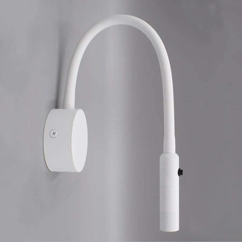 Touch Control Flexible Arm Eye-Care Reading Wall Lamp