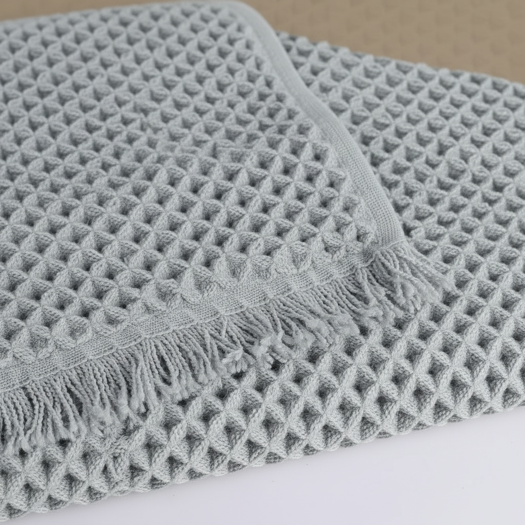 Waffle Microfiber Bath Mat