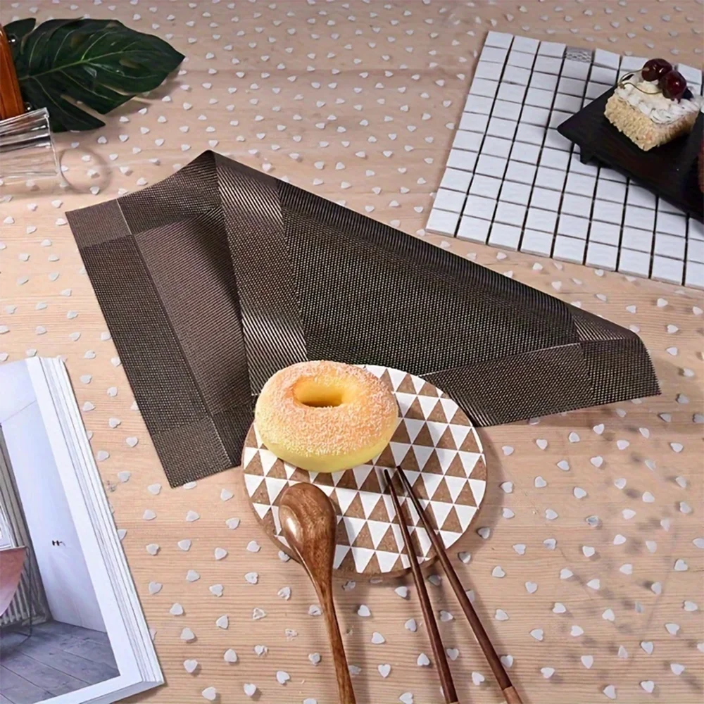 Washable Non-Slip Woven Table Mats