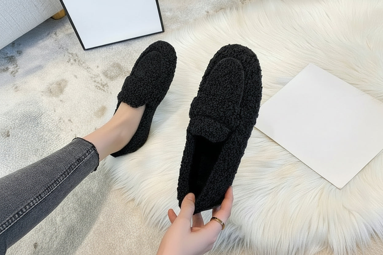 Women's Fur Lined Loafers