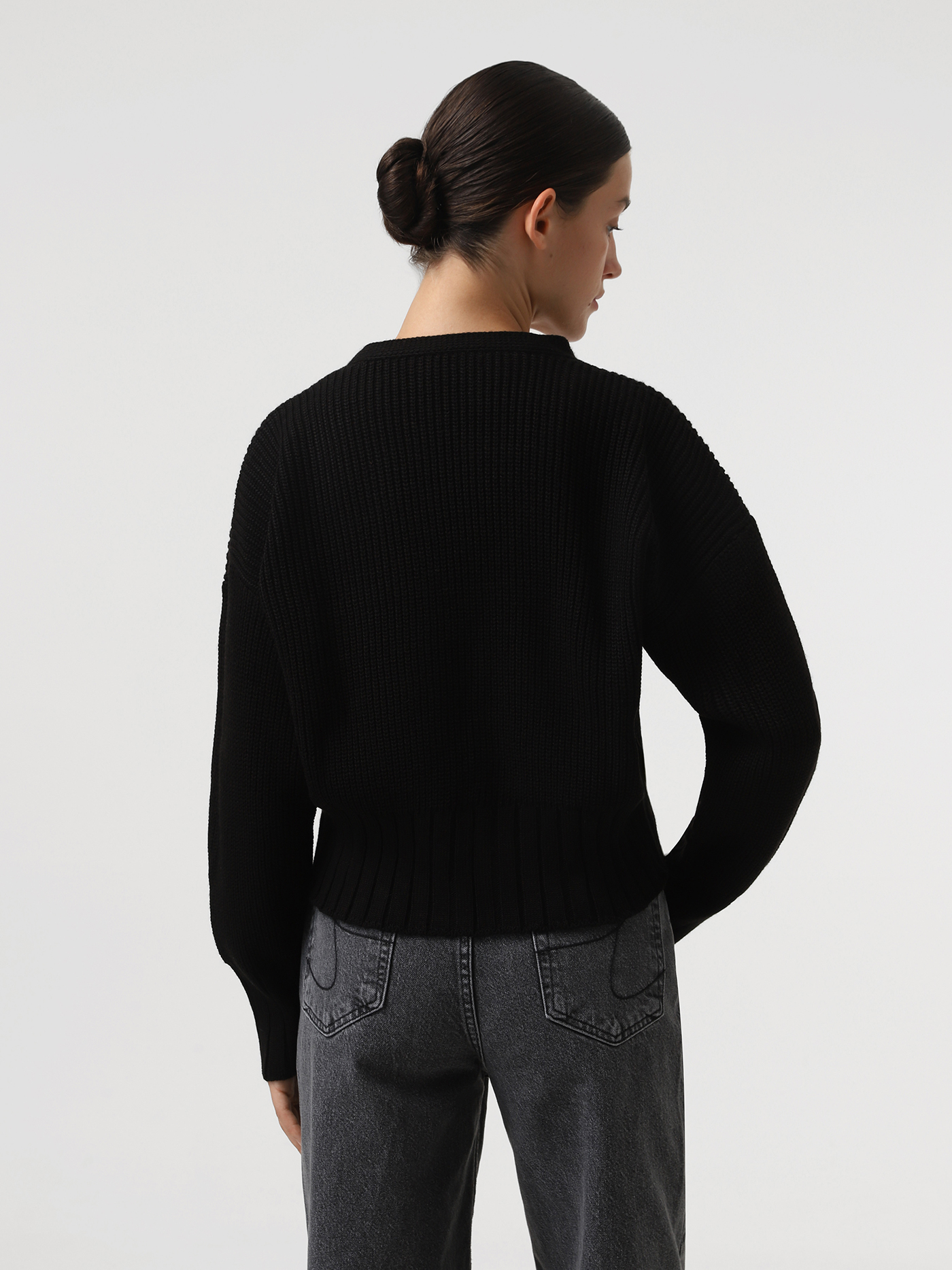 Women's Sweater with Bow Detail