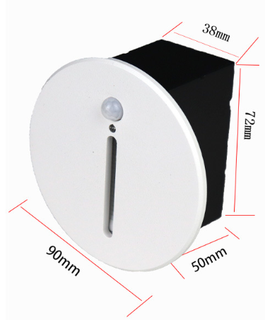 Motion Sensor Adjustable LED Stair Light with 3 Settings