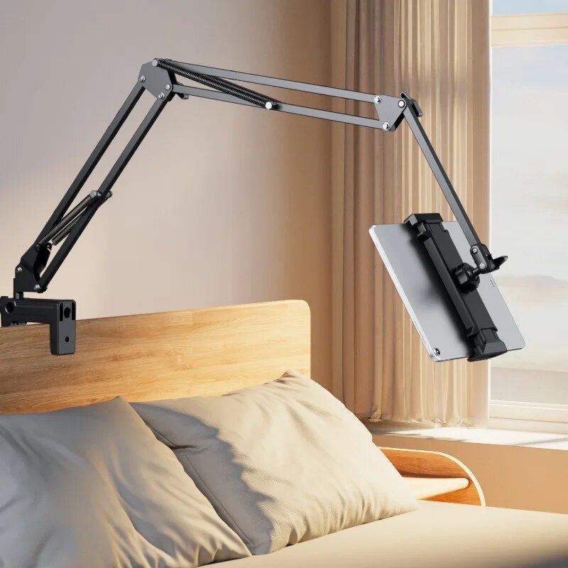 Lightweight Aluminium Tablet Holder for Hands-Free Viewing