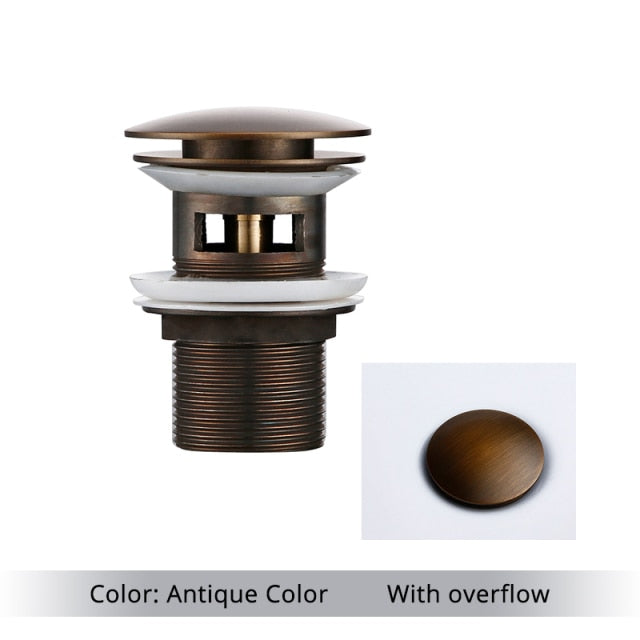 Brass Stainless Steel Sink Drain
