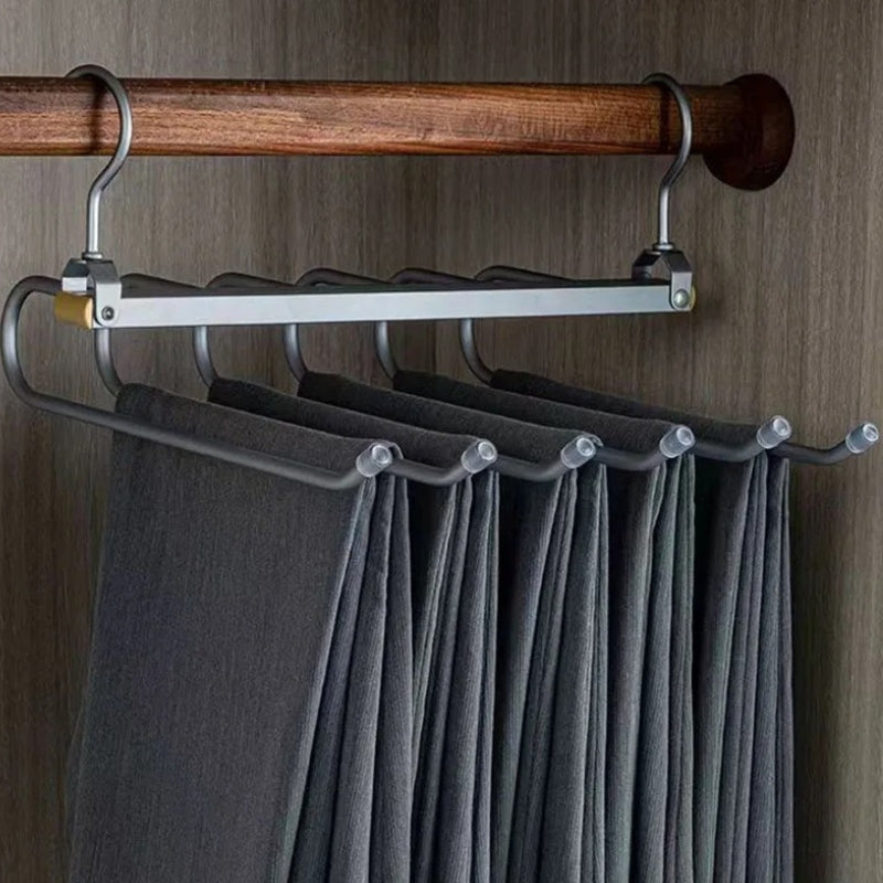 Collapsible Non-Slip Multi-Pants Hanger