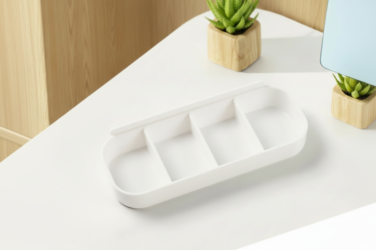 7-Day Pill Organiser with Colour-Coded Daily Compartments