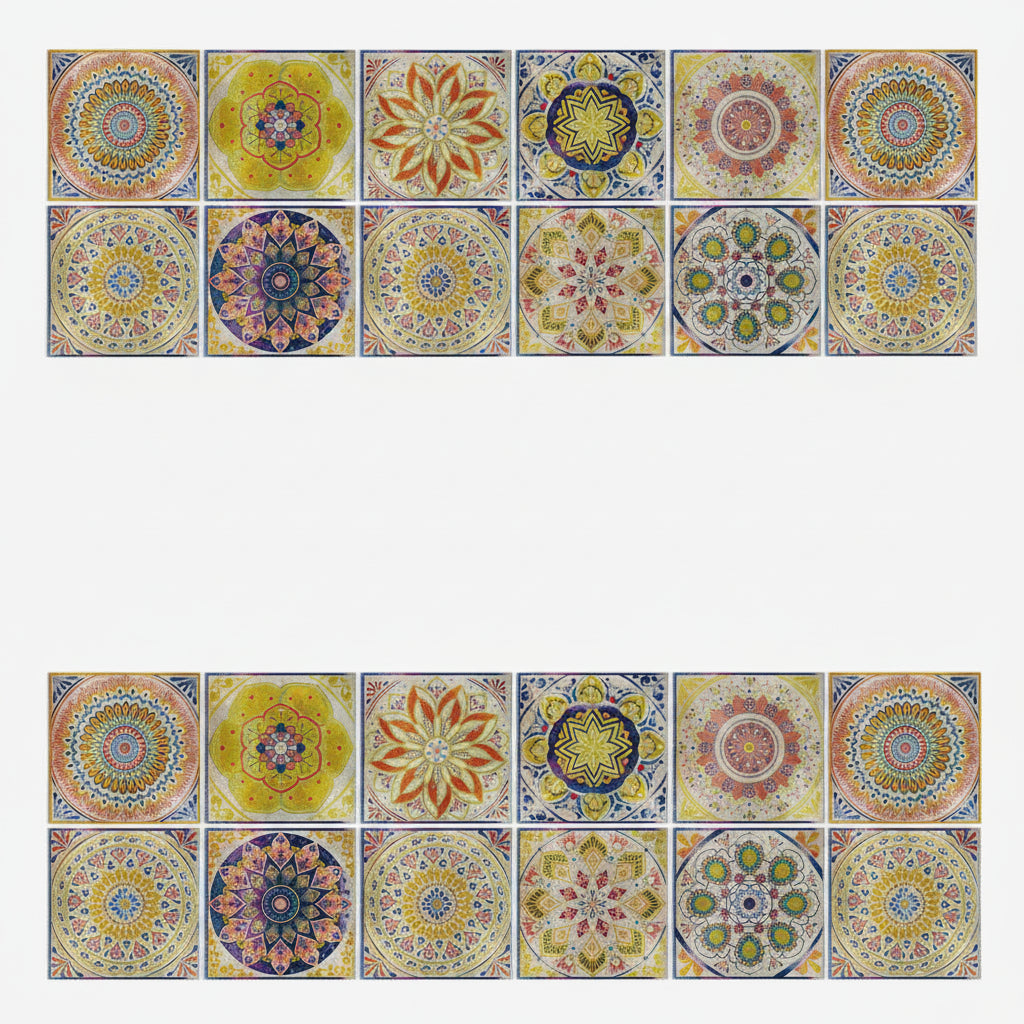 Colorful Mandala Wall Decoration