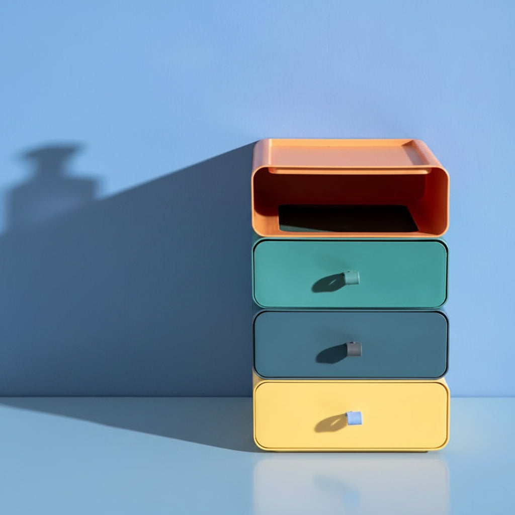 Colorful Organizer for Office Supplies, Cosmetics and Bathroom Accessories