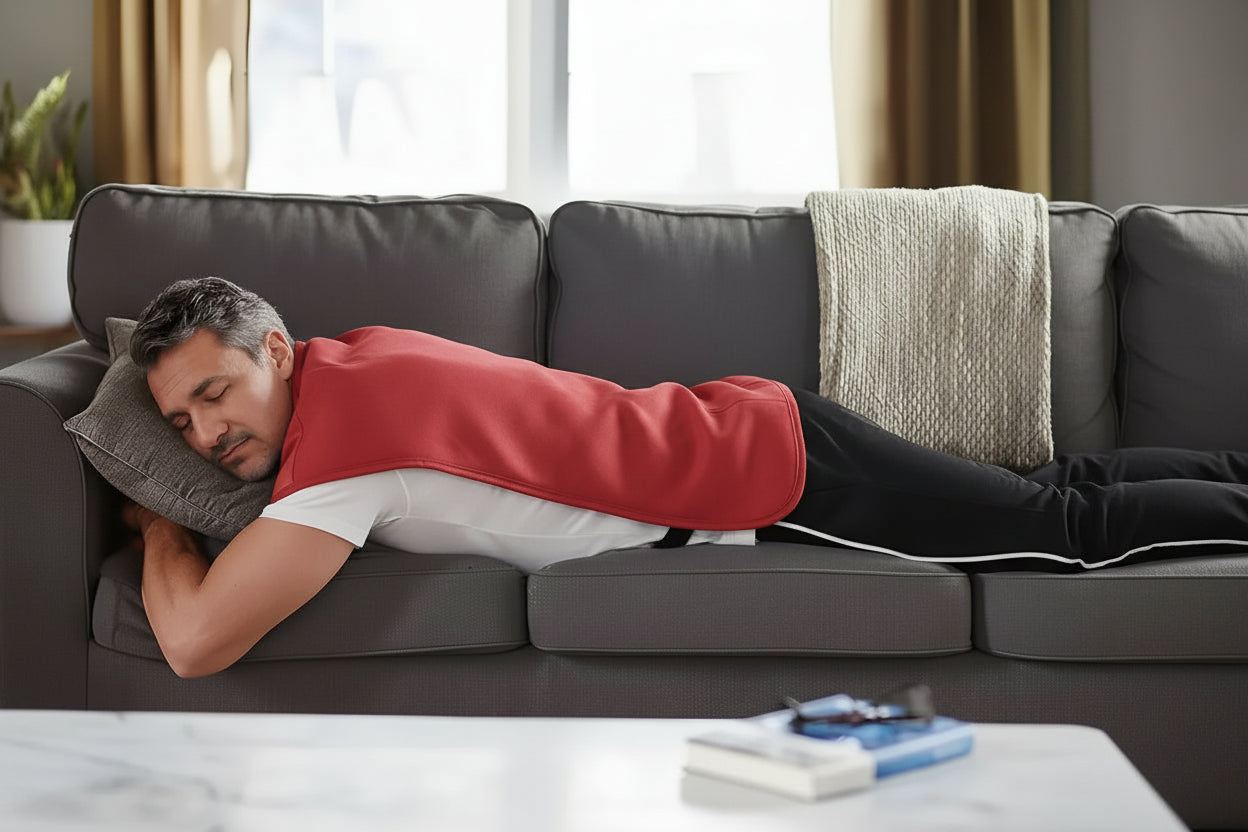 Ergonomic Back Heating Pad