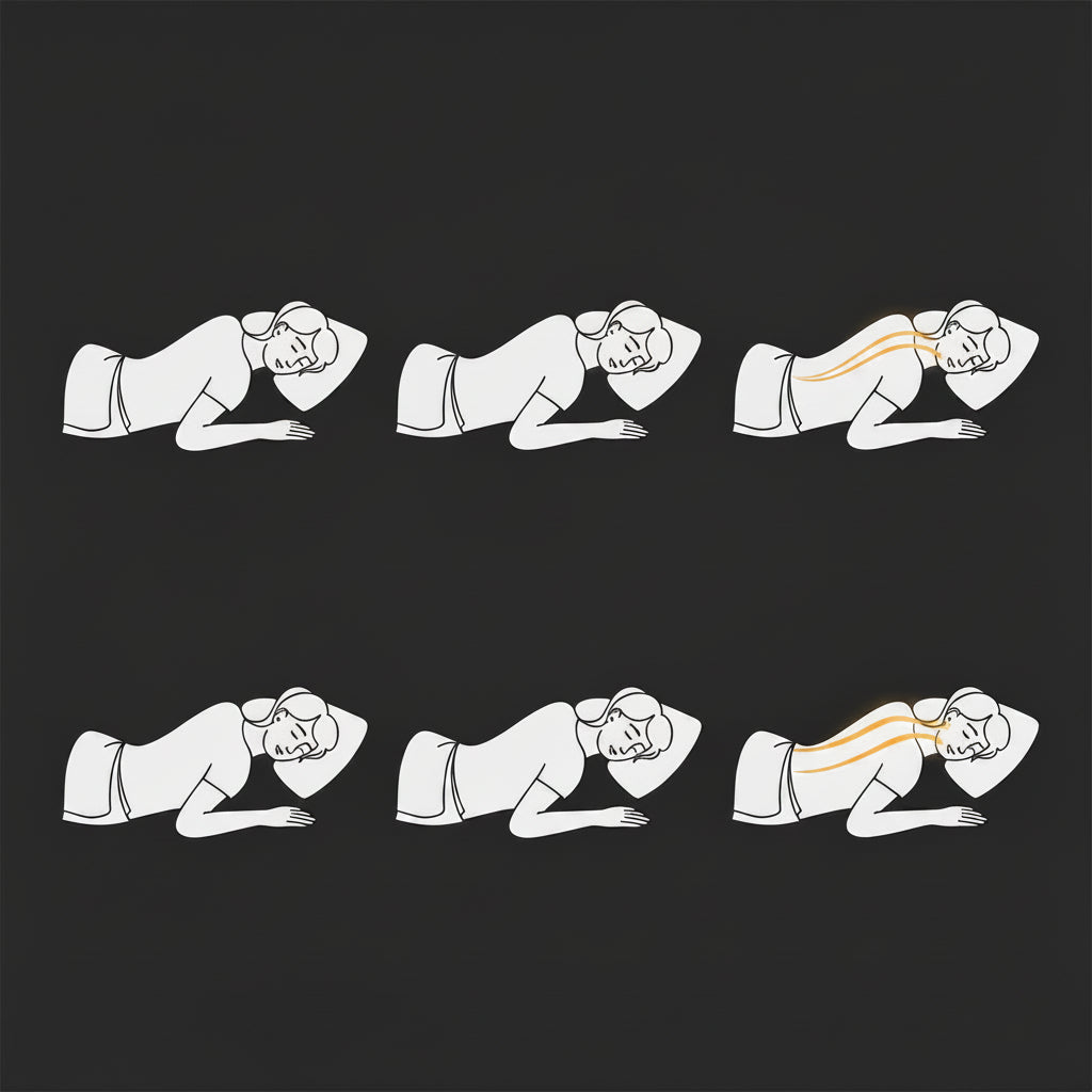 Ergonomic Contoured Neck Support Pillow