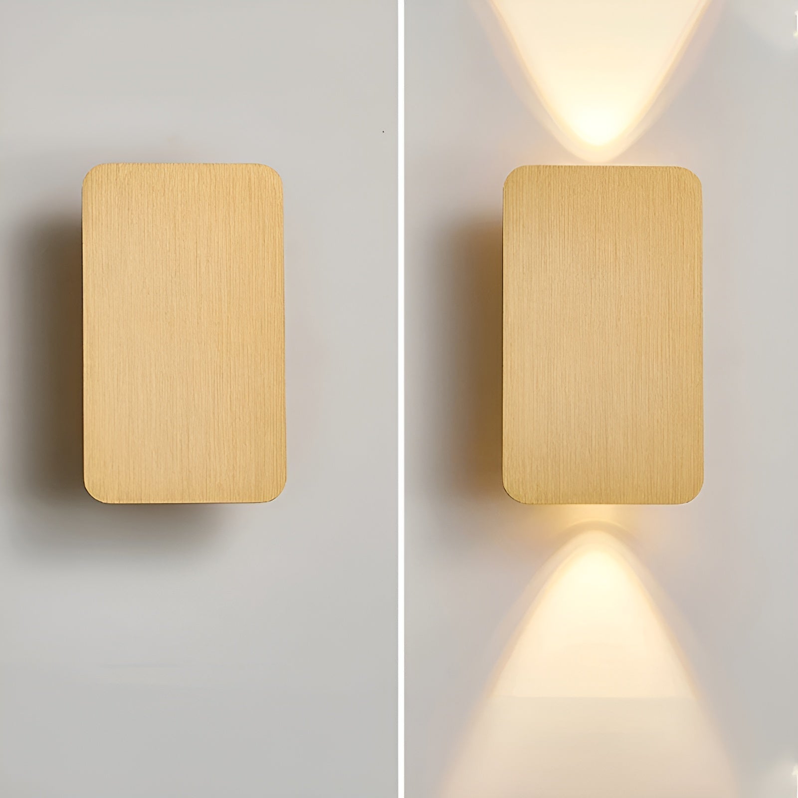 Eye-Care LED Wall Light with Compact Minimalist Design