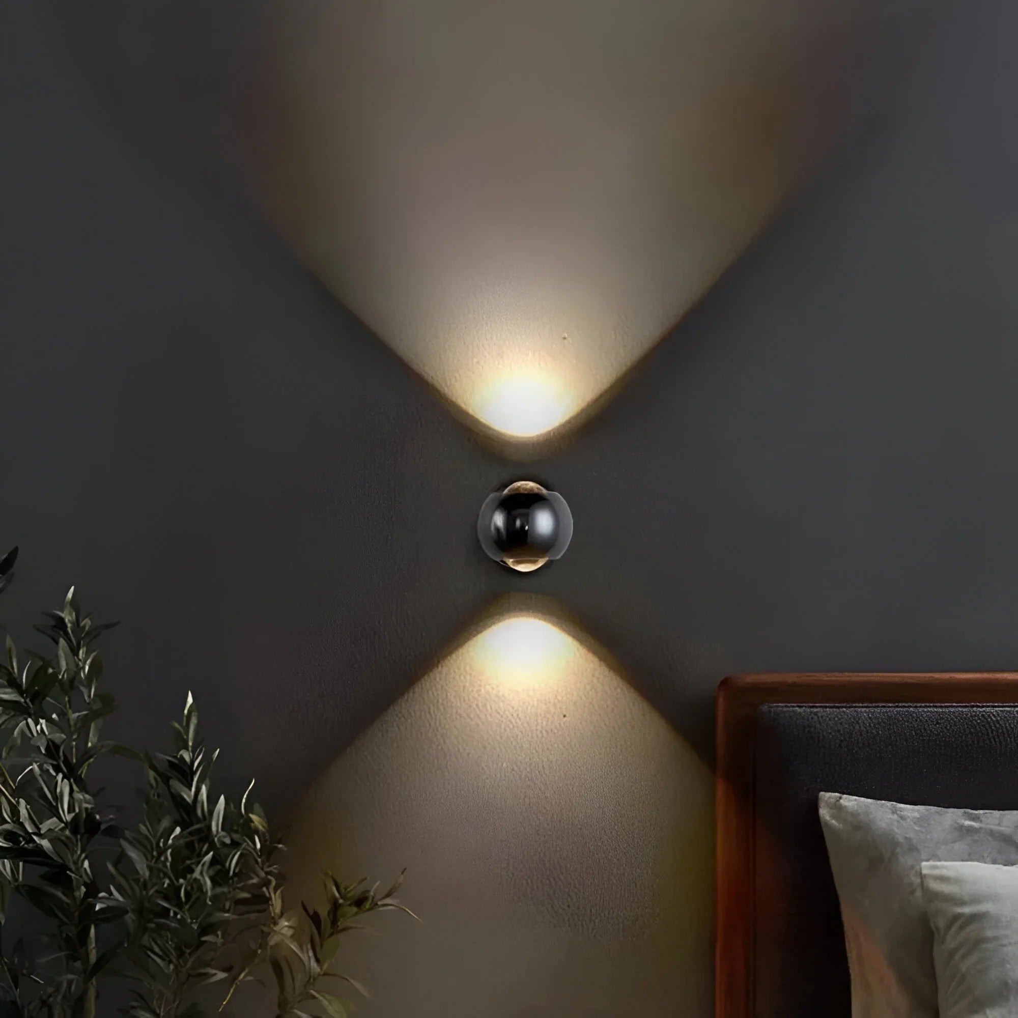 Flexible Arm LED Wall Reading Light with Adjustable Head