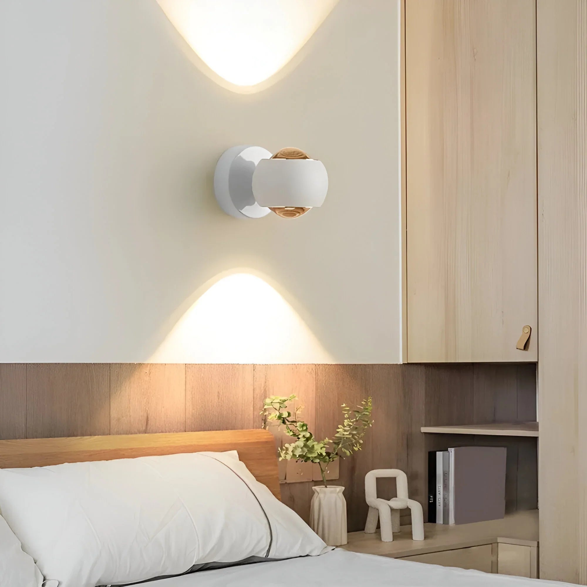 Flexible Arm LED Wall Reading Light with Adjustable Head