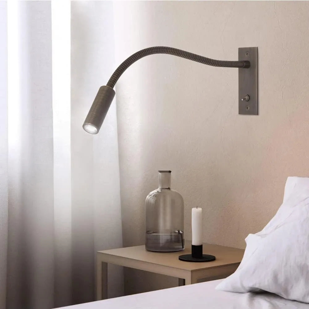 Flexible Gooseneck LED Wall Reading Light
