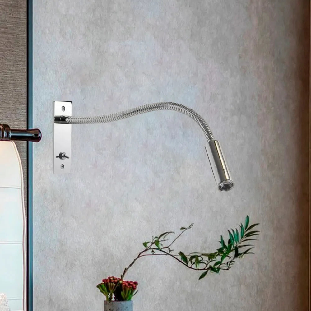 Flexible Gooseneck LED Wall Reading Light