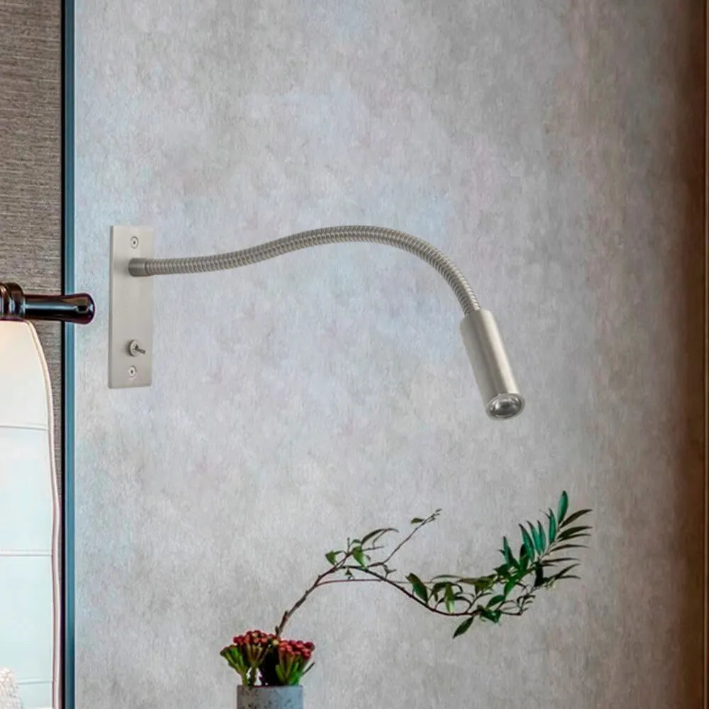 Flexible Gooseneck LED Wall Reading Light