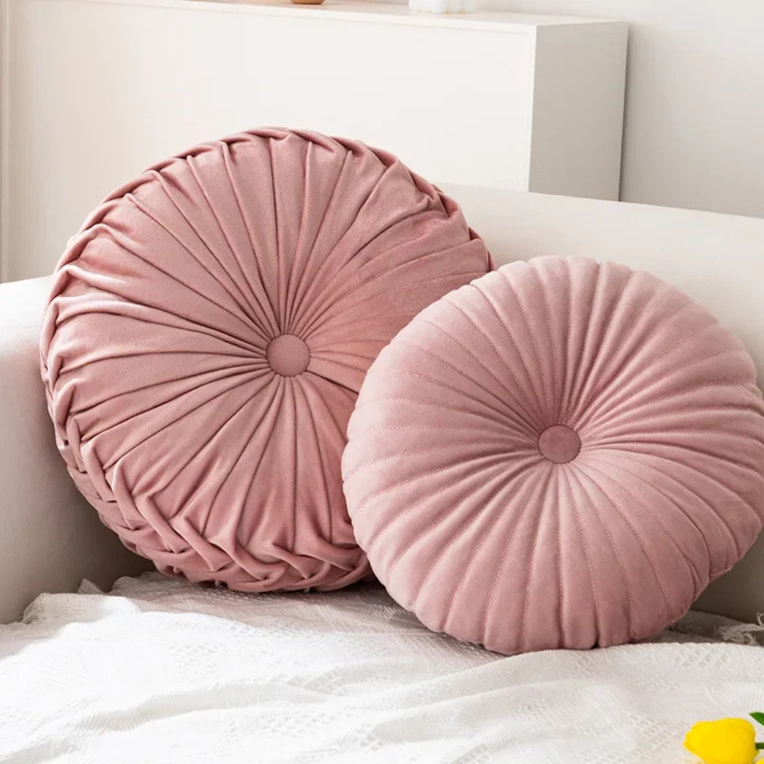 Fluffy Decorative Cushion – Soft Polyester and Cotton Throw Pillow for Couch and Bed, Versatile Scatter Cushion for Comfort and Style