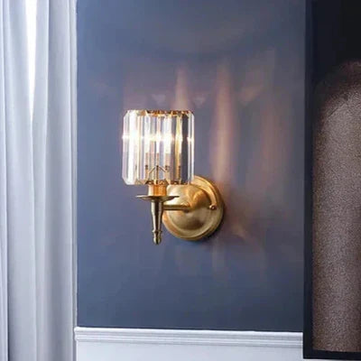Glamour Crystal Wall Light