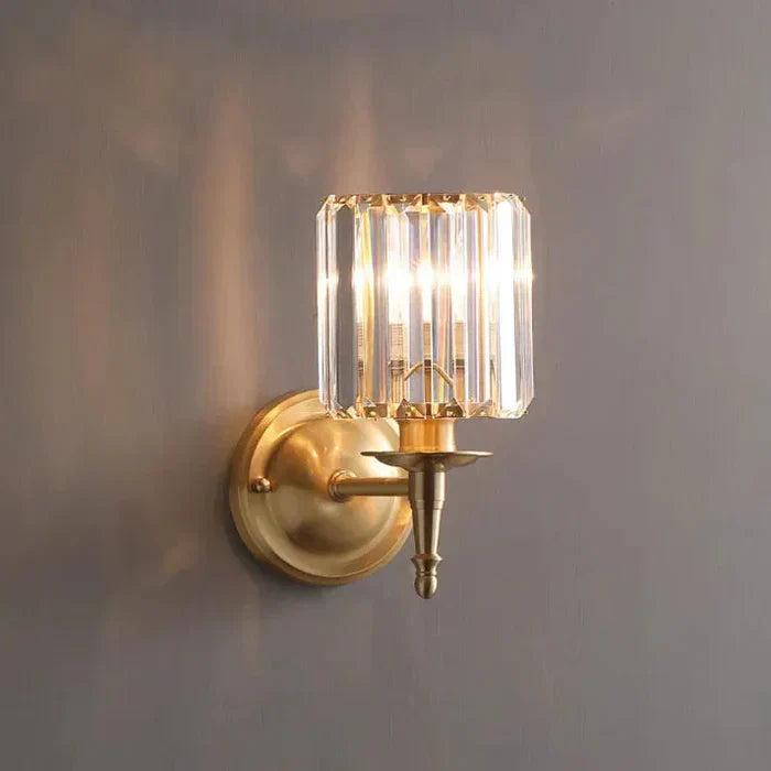 Glamour Crystal Wall Light