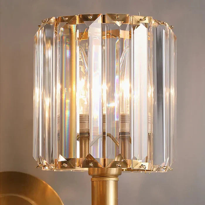 Glamour Crystal Wall Light