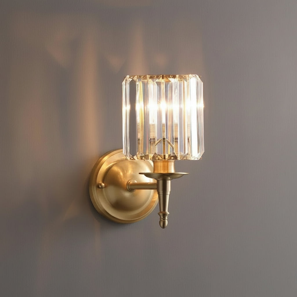 Glamour Crystal Wall Light