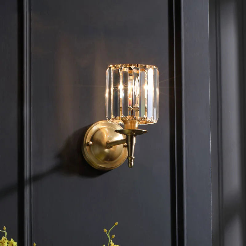Glamour Crystal Wall Light