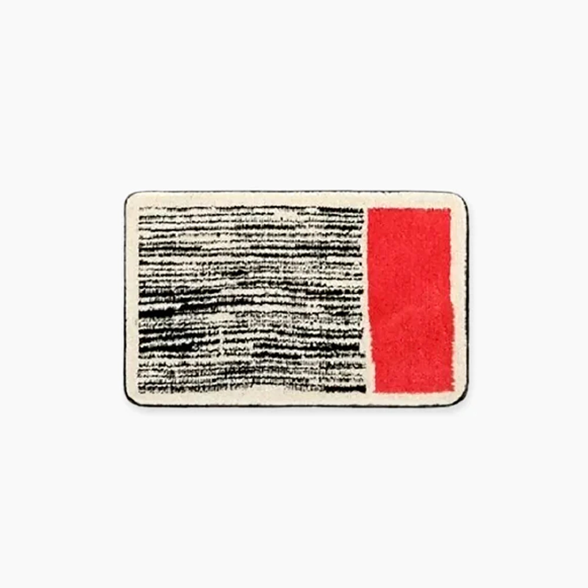 Handcrafted Abstract Bath Mat