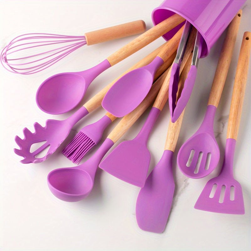 Heat-Resistant Cooking Tools for Non-Stick Cookware