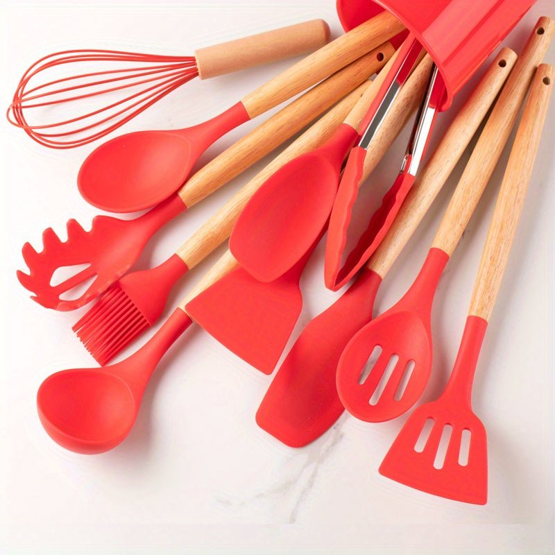 Heat-Resistant Cooking Tools for Non-Stick Cookware