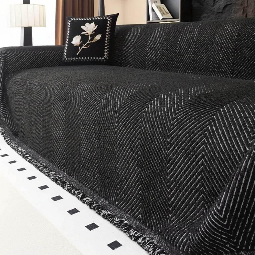 Herringbone Sofa Cover