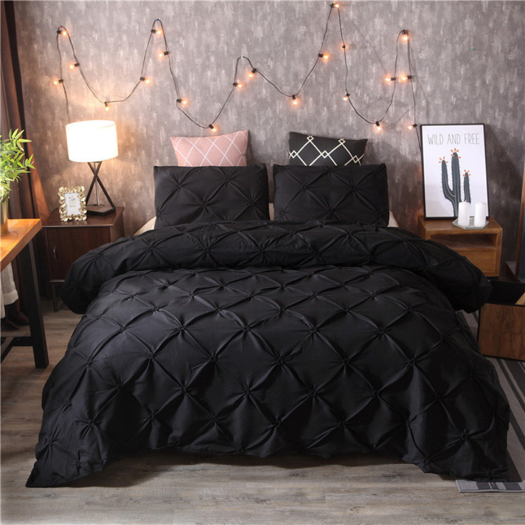 High-Quality Cotton Bedding Set – Soft Breathable Duvet Covers with Elegant Design for Ultimate Comfort