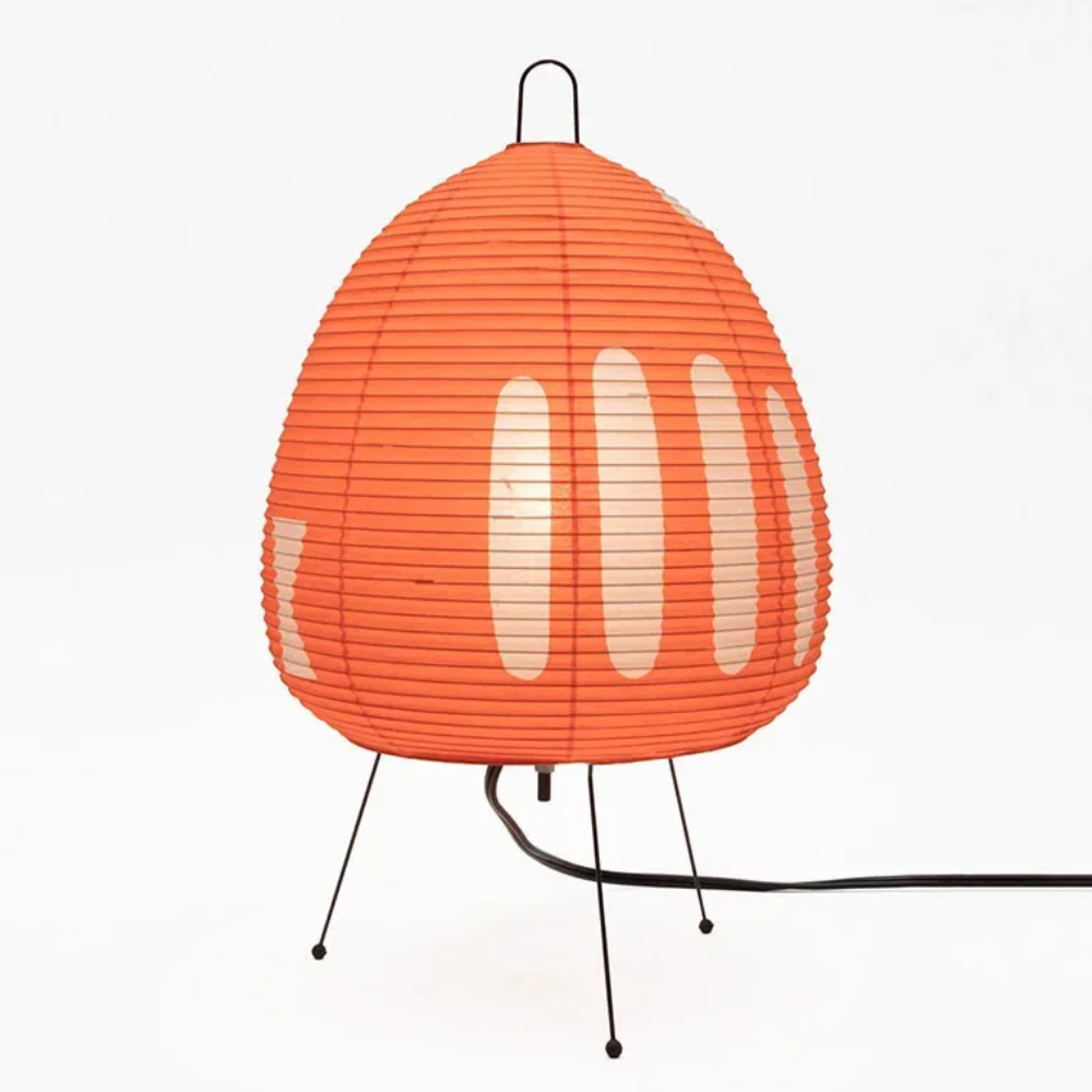 Japanese Wabi-Sabi Rice Paper Table and Floor Lamp
