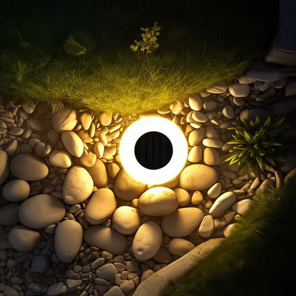 Solar LED Garden Stake Light with Automatic Dusk Sensor and IP44 Rating