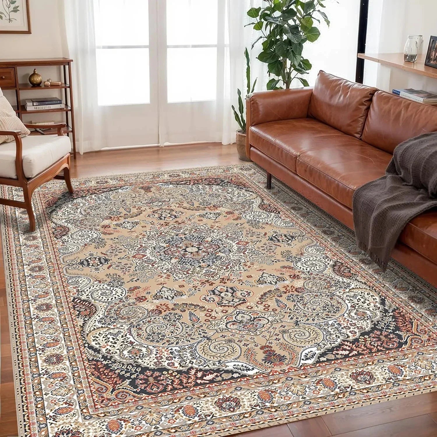 Large Bohemian Area Rug