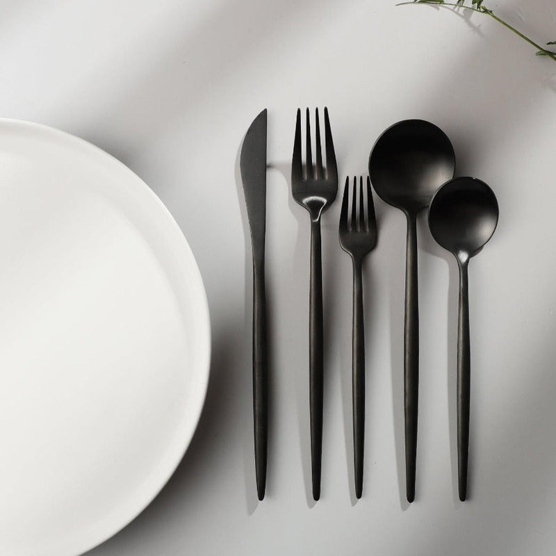 Lead-Free Stainless Steel Cutlery Set with Non-Toxic Finish for Everyday Dining