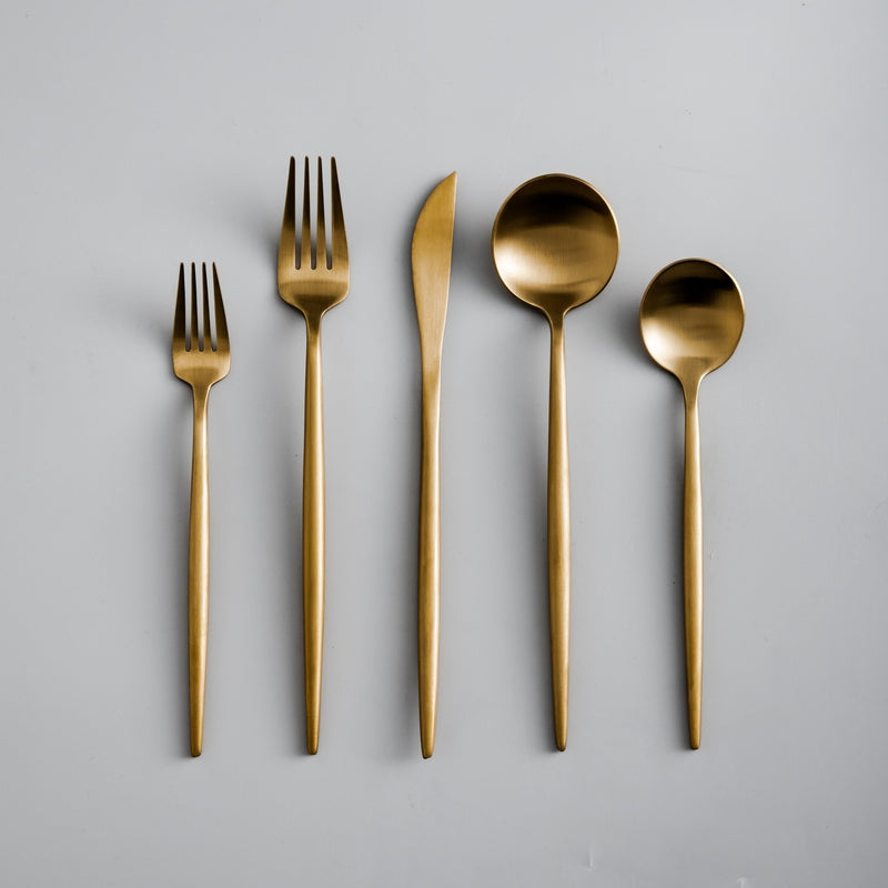 Lead-Free Stainless Steel Cutlery Set with Non-Toxic Finish for Everyday Dining