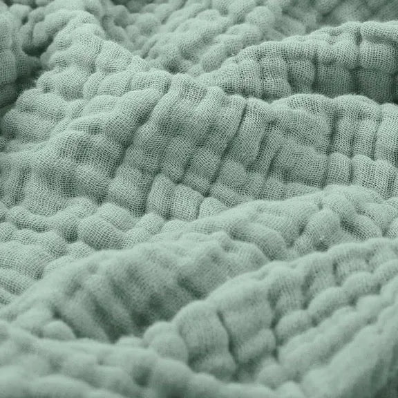 Lightweight Cotton Muslin Throw Blanket