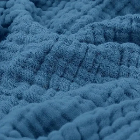 Lightweight Cotton Muslin Throw Blanket