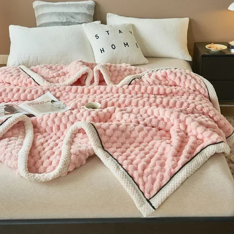 Lightweight Warm Polyester Throw