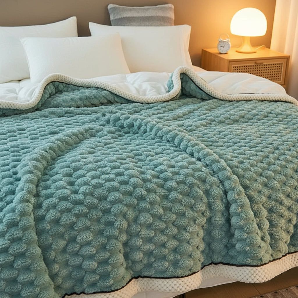 Lightweight Warm Polyester Throw