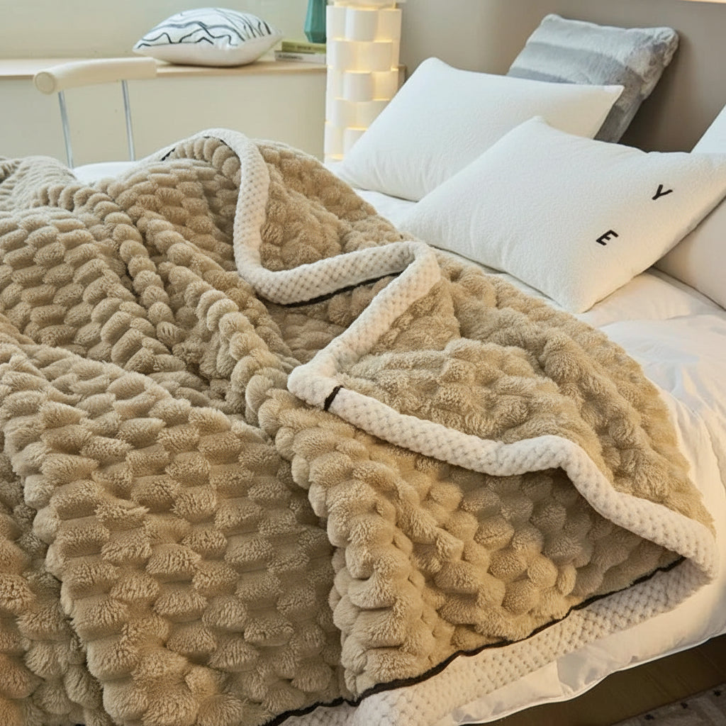 Lightweight Warm Polyester Throw