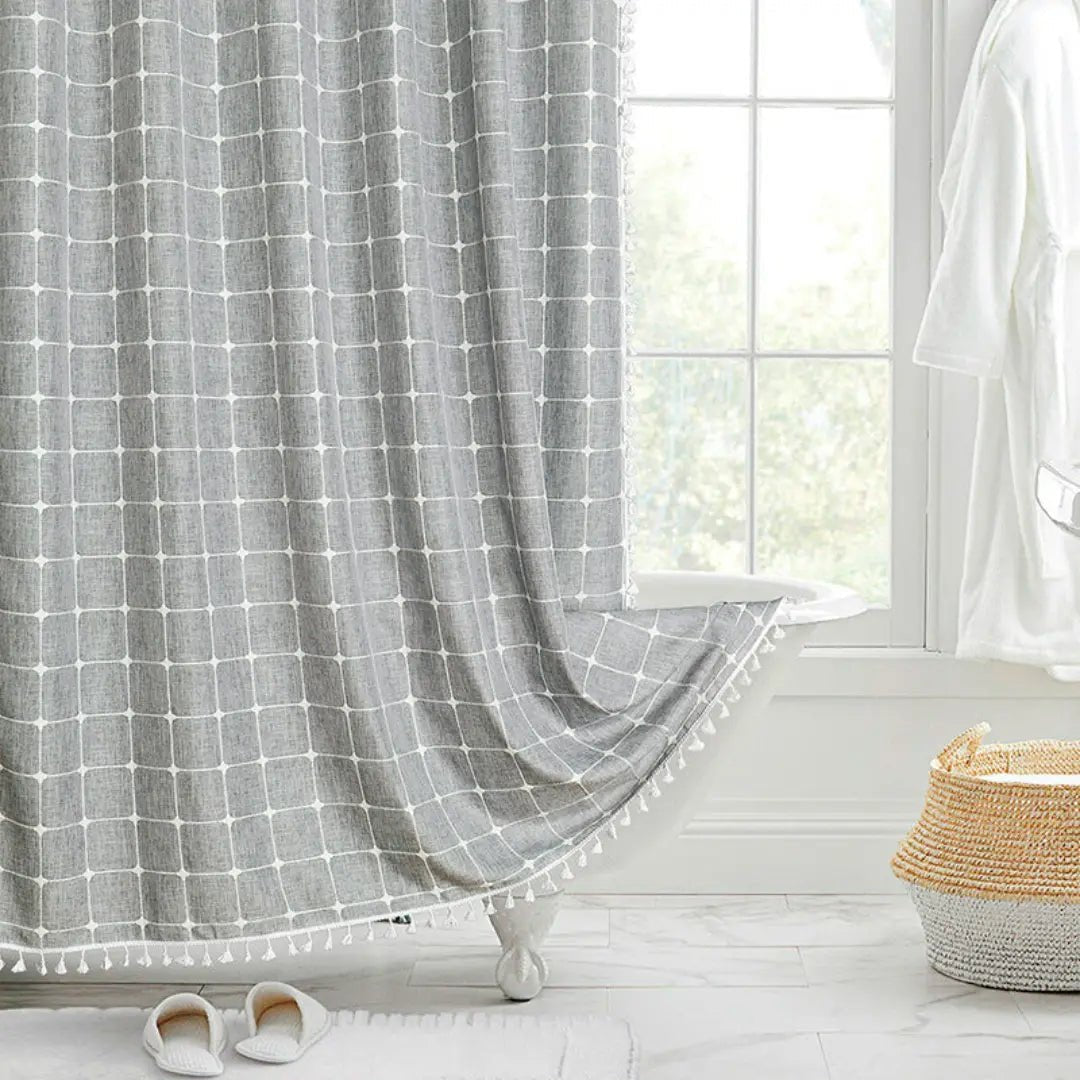 Linen Shower Curtain