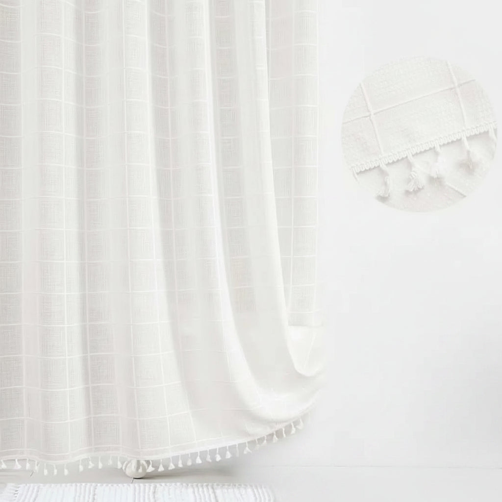 Linen Shower Curtain
