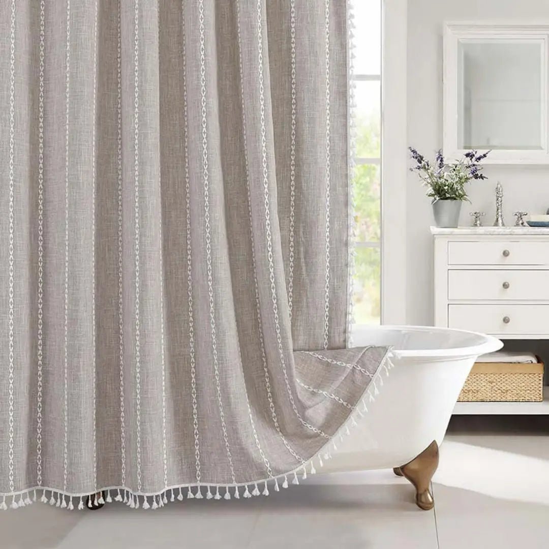 Linen Shower Curtain